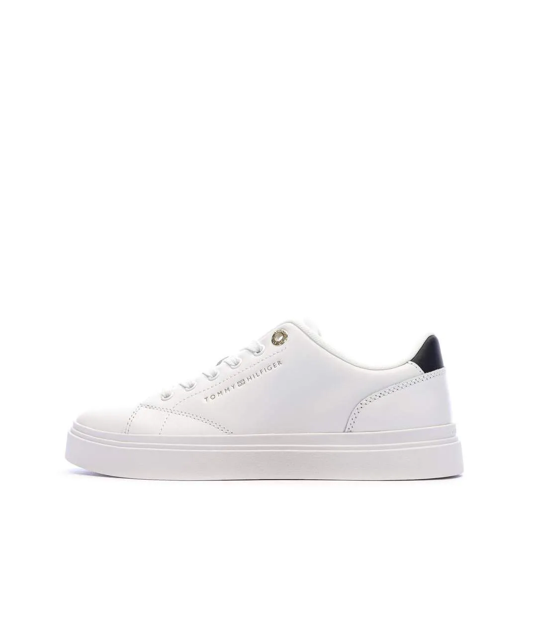 Baskets blanches femme tommy hilfiger chic-1