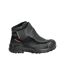 Mens Footwear Industry Nubuck Safety Boots Black Mascot-1