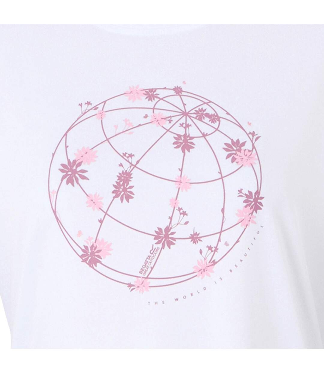 T-shirt Fingal Femme Blanc Regatta-4