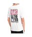 T-Shirt blanc homme vans logo-2