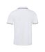 Polo Palermo Adulte Blanc Bleu Marine Français SOLS-2
