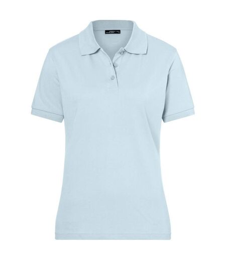 Polo Classic Femme Bleu Clair James And Nicholson