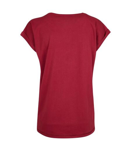 T-shirt Femme Bordeaux Build Your Brand