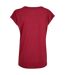 T-shirt Femme Bordeaux Build Your Brand-2