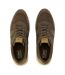 Mens Trvl Lite Retro Leather Trainers Olive Toms-4
