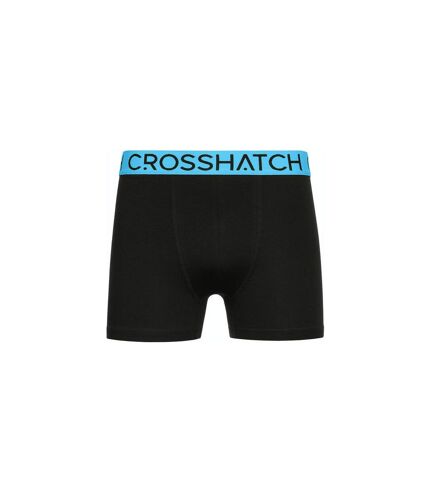 Boxers knightling mve homme bleu / noir / gris Crosshatch