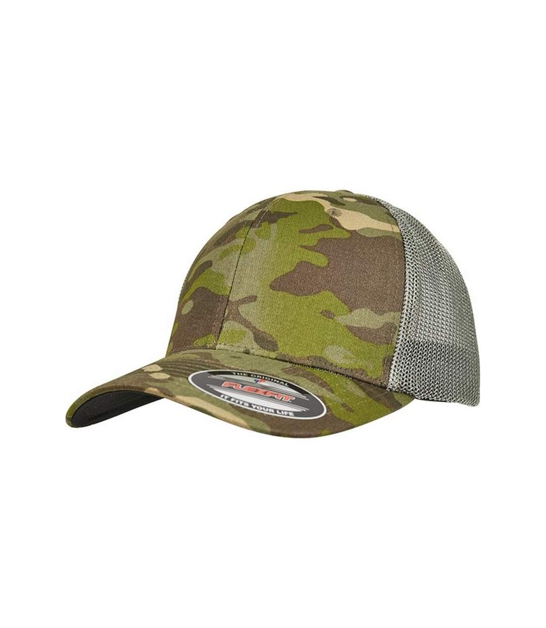 Casquette trucker adulte bleu pâle Flexfit-1