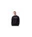Mens Belvue Embroidered Logo Sweatshirt Black Jack Wills-1