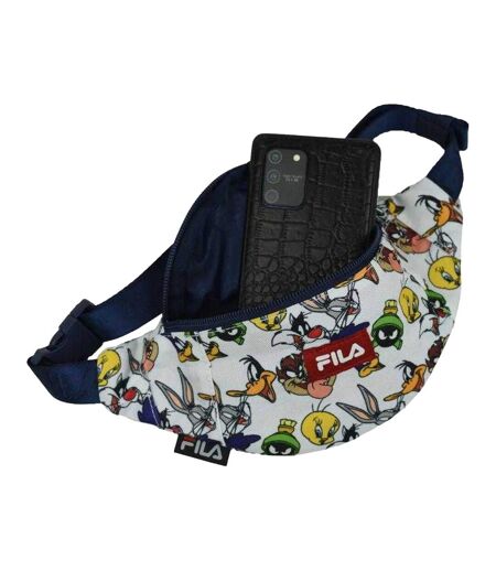 Looney Tunes Waist Bag One Size White Multicoloured Fila