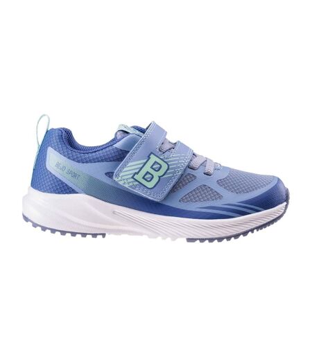Baskets skare enfant violet / violet foncé / menthe Bejo