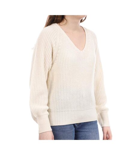 Pull Écru en maille Femme Vero Moda Sayla - XS