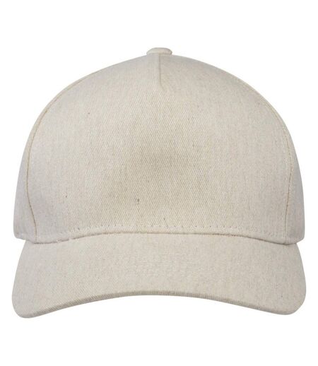 Elevate NXT Unisex Adult Onyx Aware Recycled 5 Panel Baseball Cap (Oatmeal) - UTPF4350