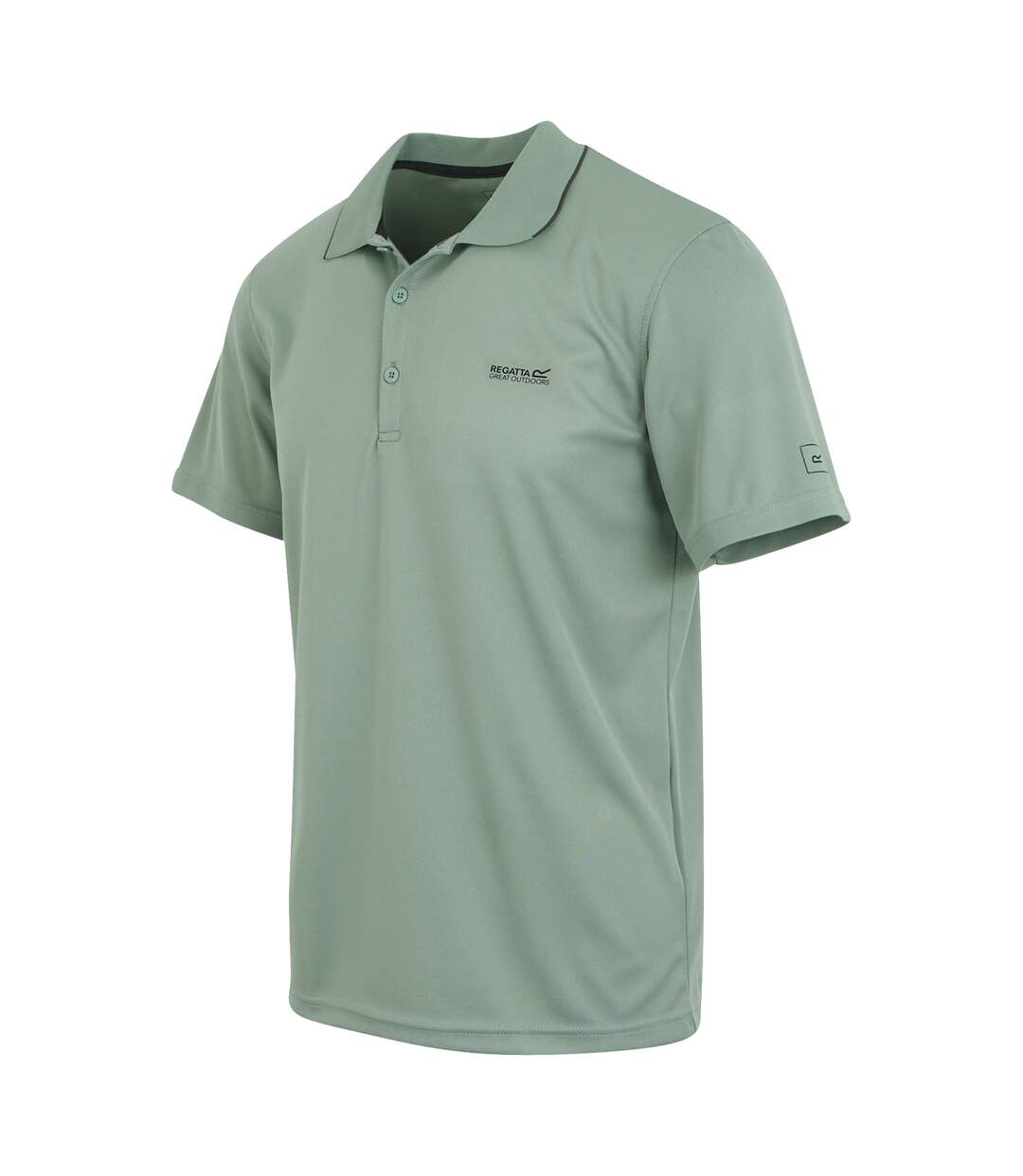 Mens maverick v active polo shirt glacier Regatta-3