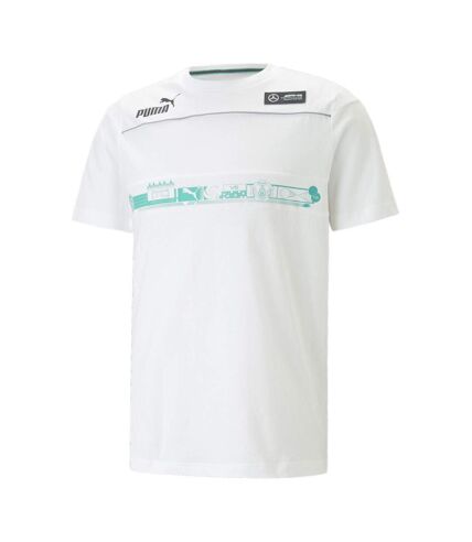 T-shirt Blanc Homme Puma Mapf1 538450 - M