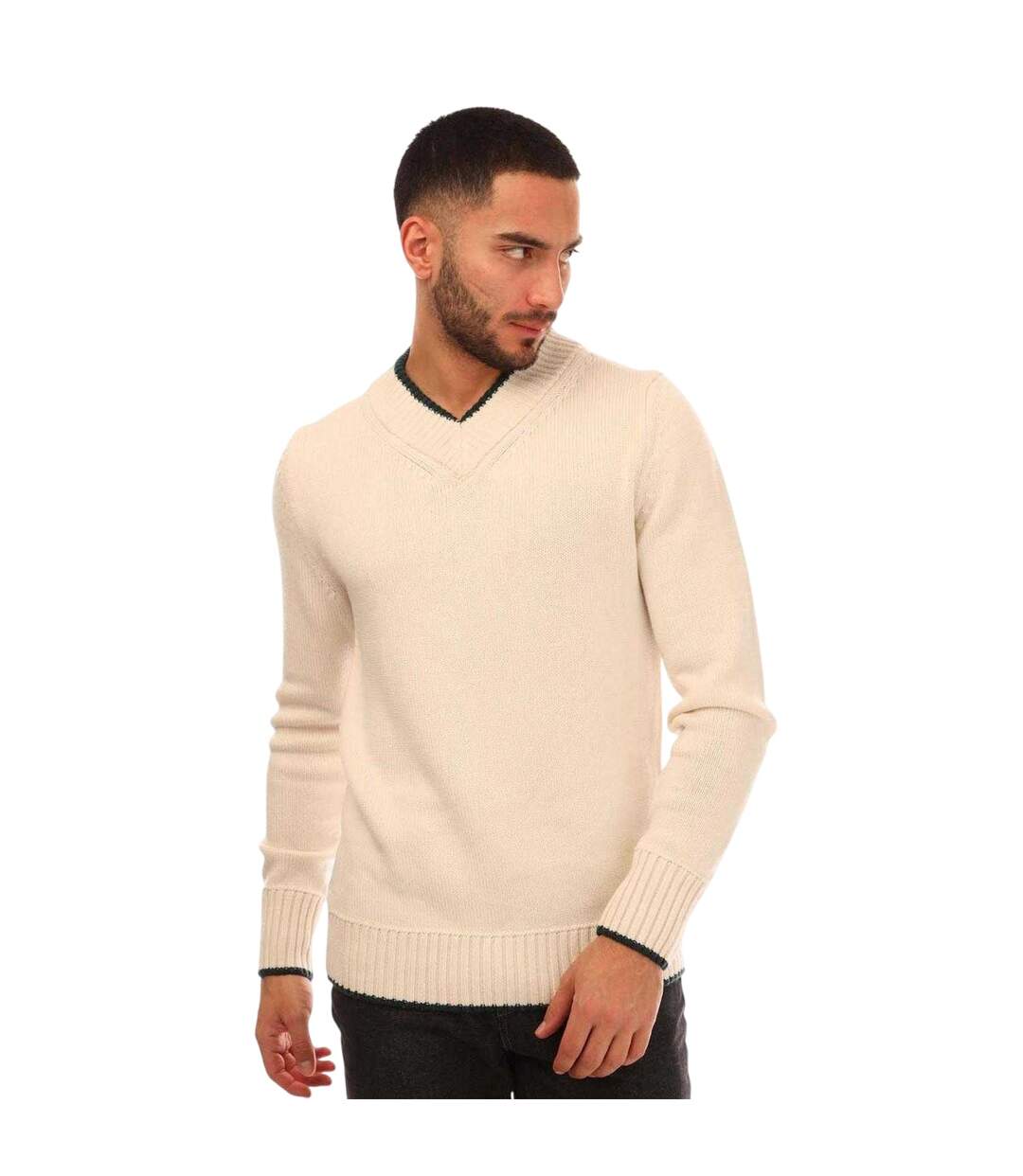 Sweat Marzio Homme Blanc Boss-1