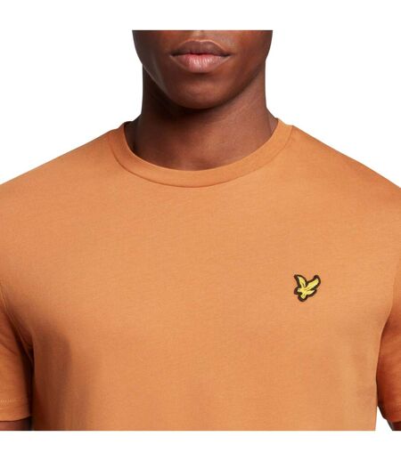 T-shirt Style Uni Homme Orange Clair Lyle & Scott