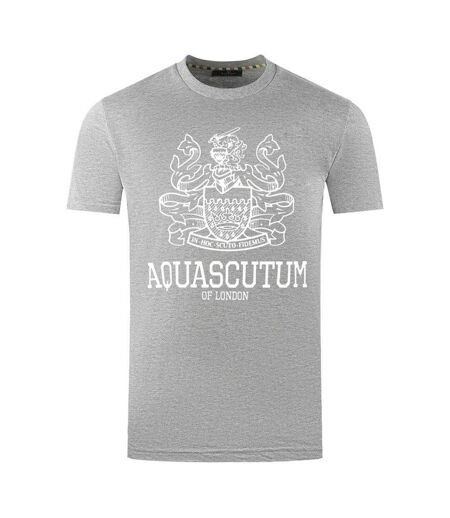Mens London Aldis T-shirt Grey Aquascutum