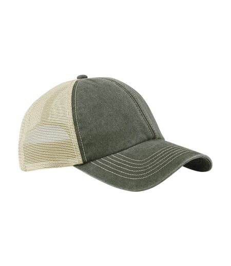 Casquette Trucker Olive Beige Gris Beechfield