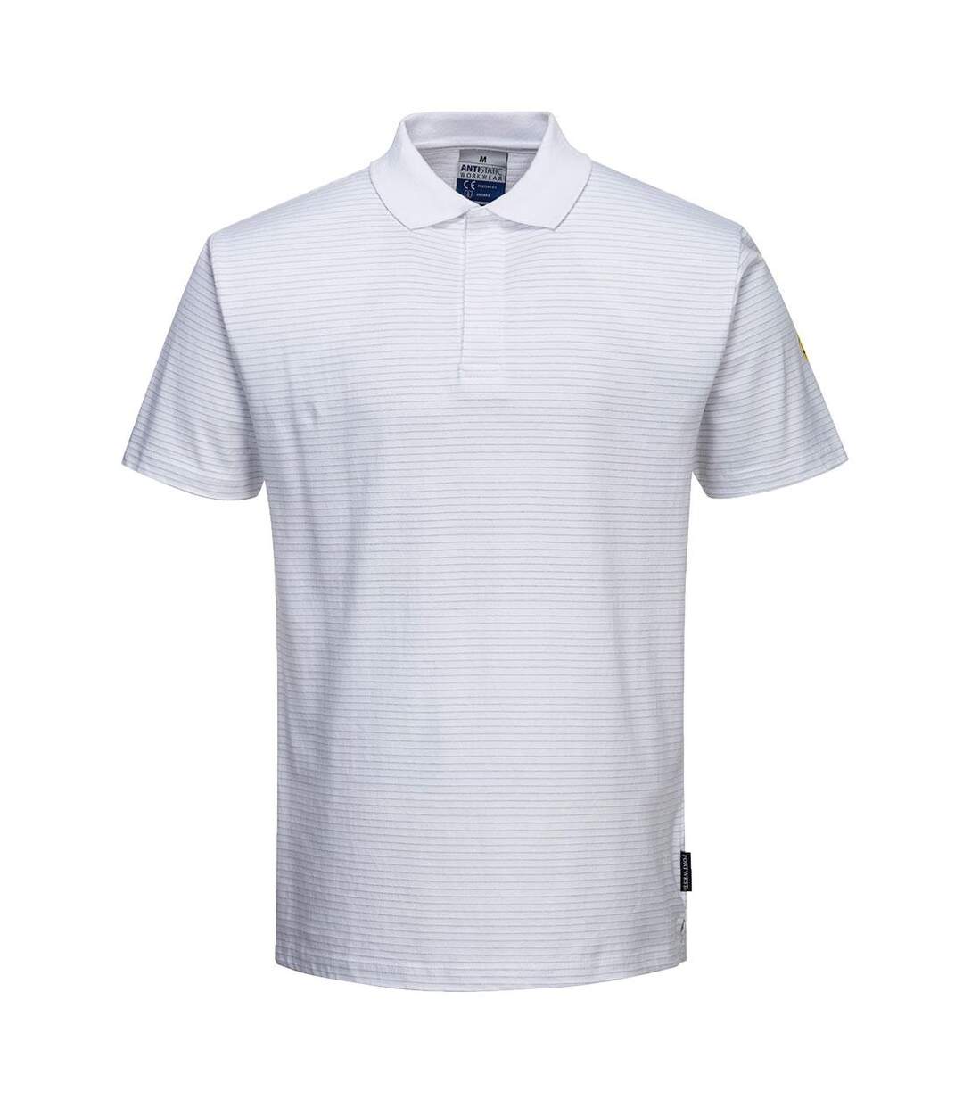 Polo homme blanc Portwest-1