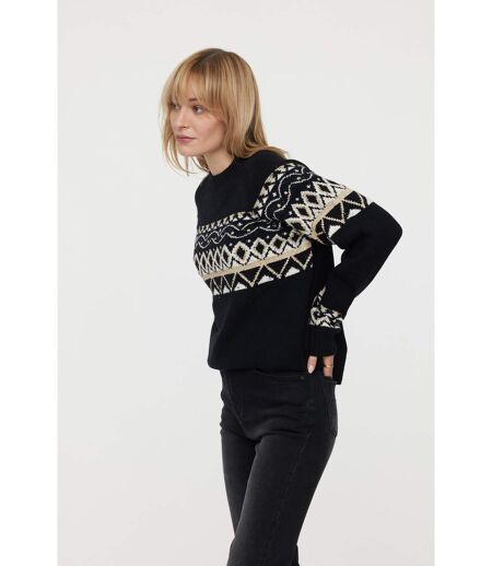 Pull manches longues polyester loose CHRISTA