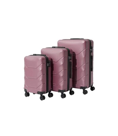 Lot de 3 Valises Londres 103L Violet