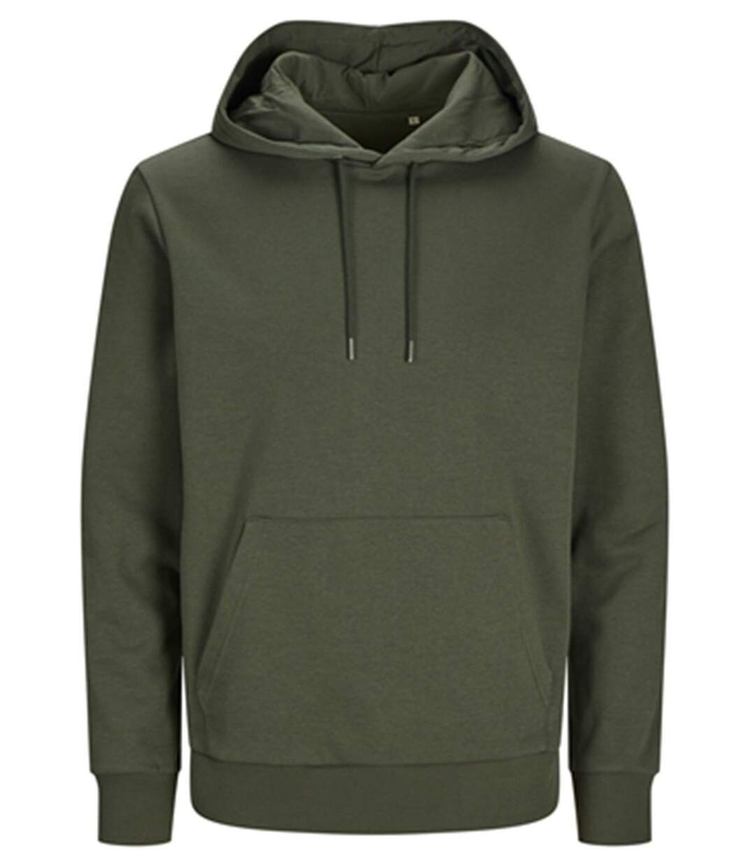 Sweat à capuche - JACK&JONES - Unisexe - JJ3902 - vert beetle