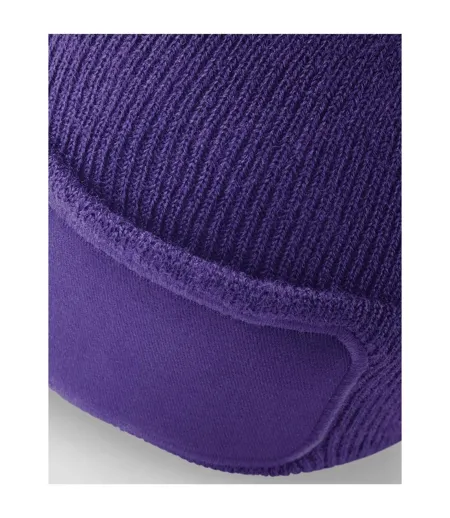 Bonnet Original Adulte Violet Beechfield