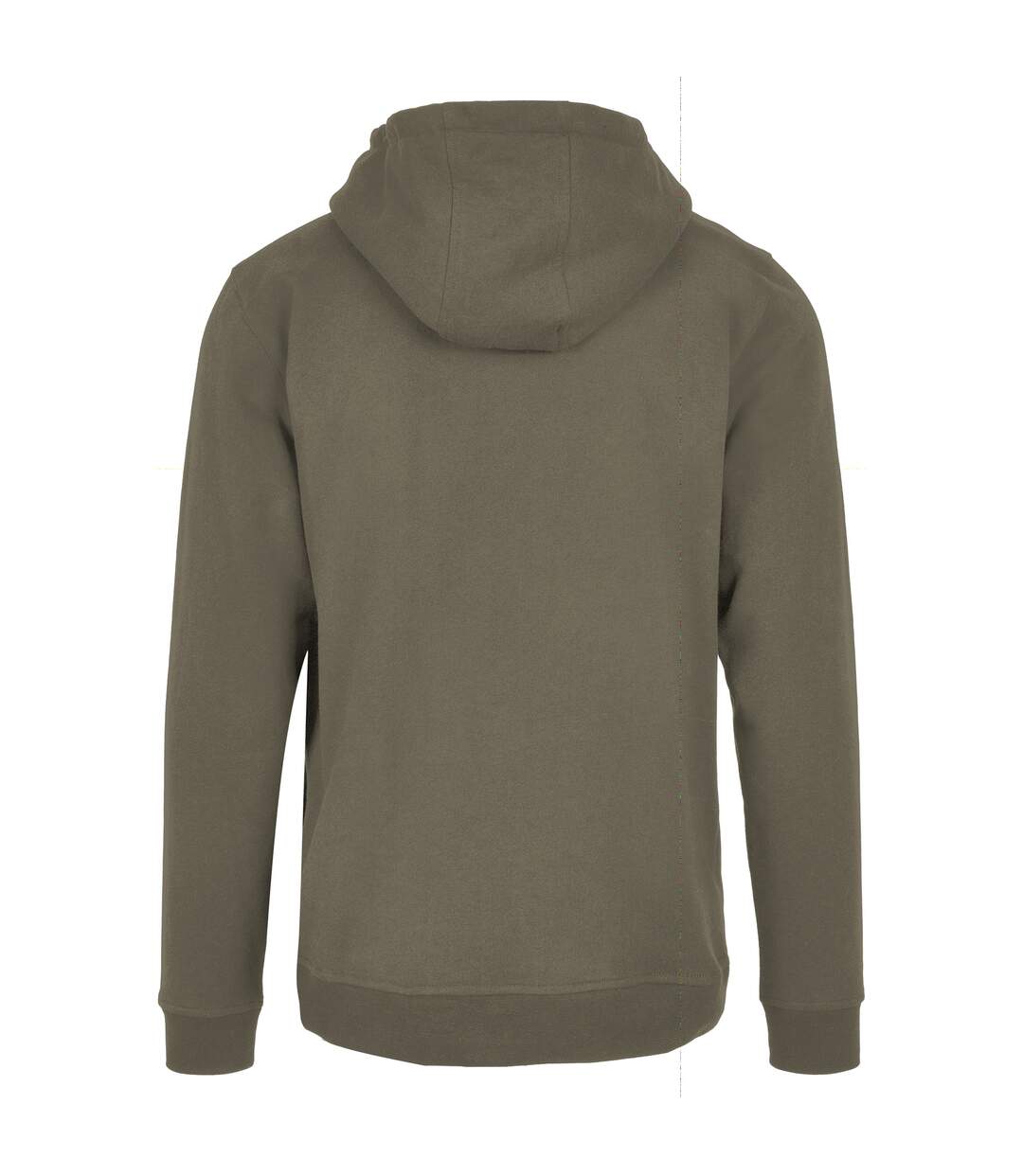 Build Your Brand Mens Basic Hoodie (Olive) - UTRW8025-3