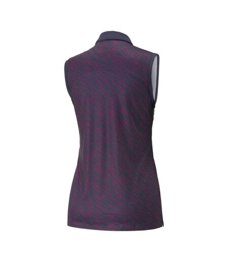 Polo Violet Femme Puma Wate - L