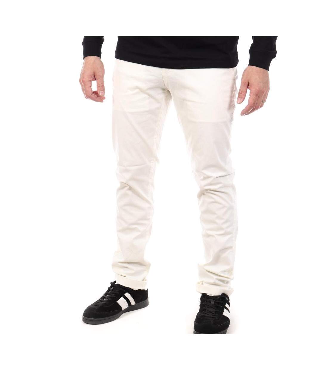 Pantalon chino blanc homme paname brothers costa1-1