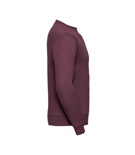 Mens authentic sweatshirt burgundy Russell