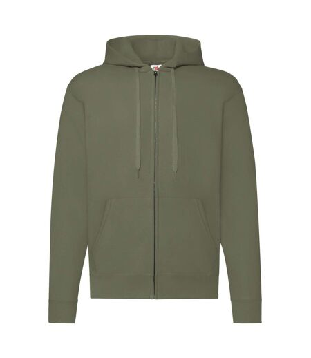 Veste À Capuche Classic Adulte Olive Classique Fruit Of The Loom