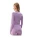 Haut Thermique F152 Femme Violet Clair 4F-3