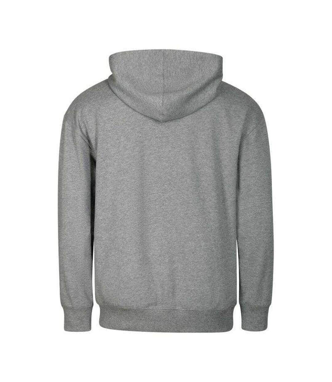 Sweat À Capuche Chill Homme Gris Malfini-2