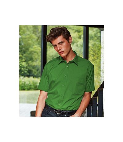 Chemise à manches courtes homme vert bouteille Premier Premier