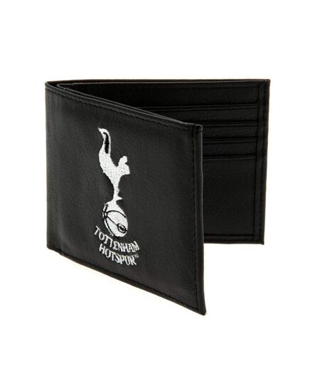 Tottenham Hotspur FC Embroidered Wallet (Black) (One Size) - UTTA598