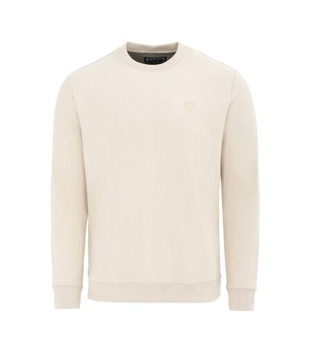 Sweat Motif/style Logo Homme Beige Clair Howick