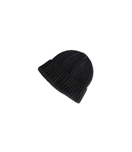 Bonnet Motif/style Uni Noir Mascot