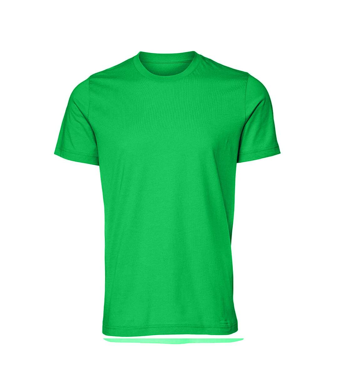 T-shirt unisexe vert synthétique Bella + Canvas