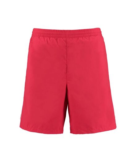 Short track homme rouge / blanc GAMEGEAR