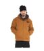 Veste à capuche homme en canvas doublée imprimé carreaux Levy Vondutch-1