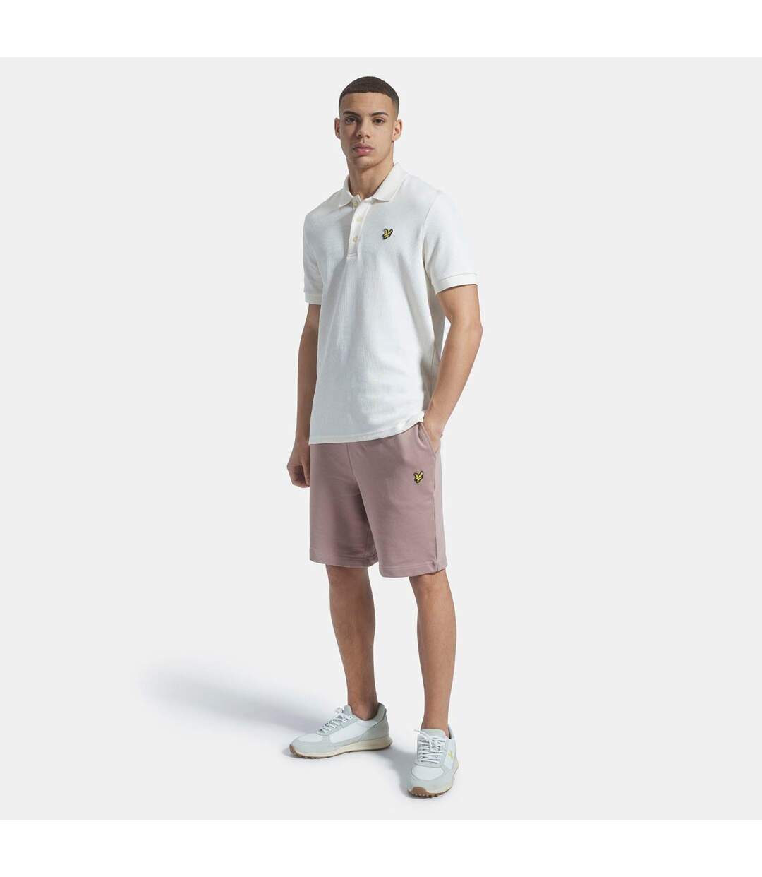Short De Jogging Homme Rose Clair Lyle & Scott-1