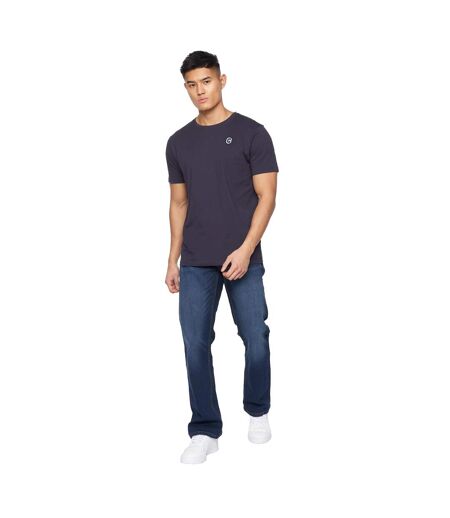 Jean Winsbury Homme Bleu Foncé Délavé Crosshatch
