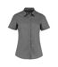 Kustom Kit Womens/Ladies Short Sleeve Tailored Poplin Shirt (Graphite) - UTPC3073