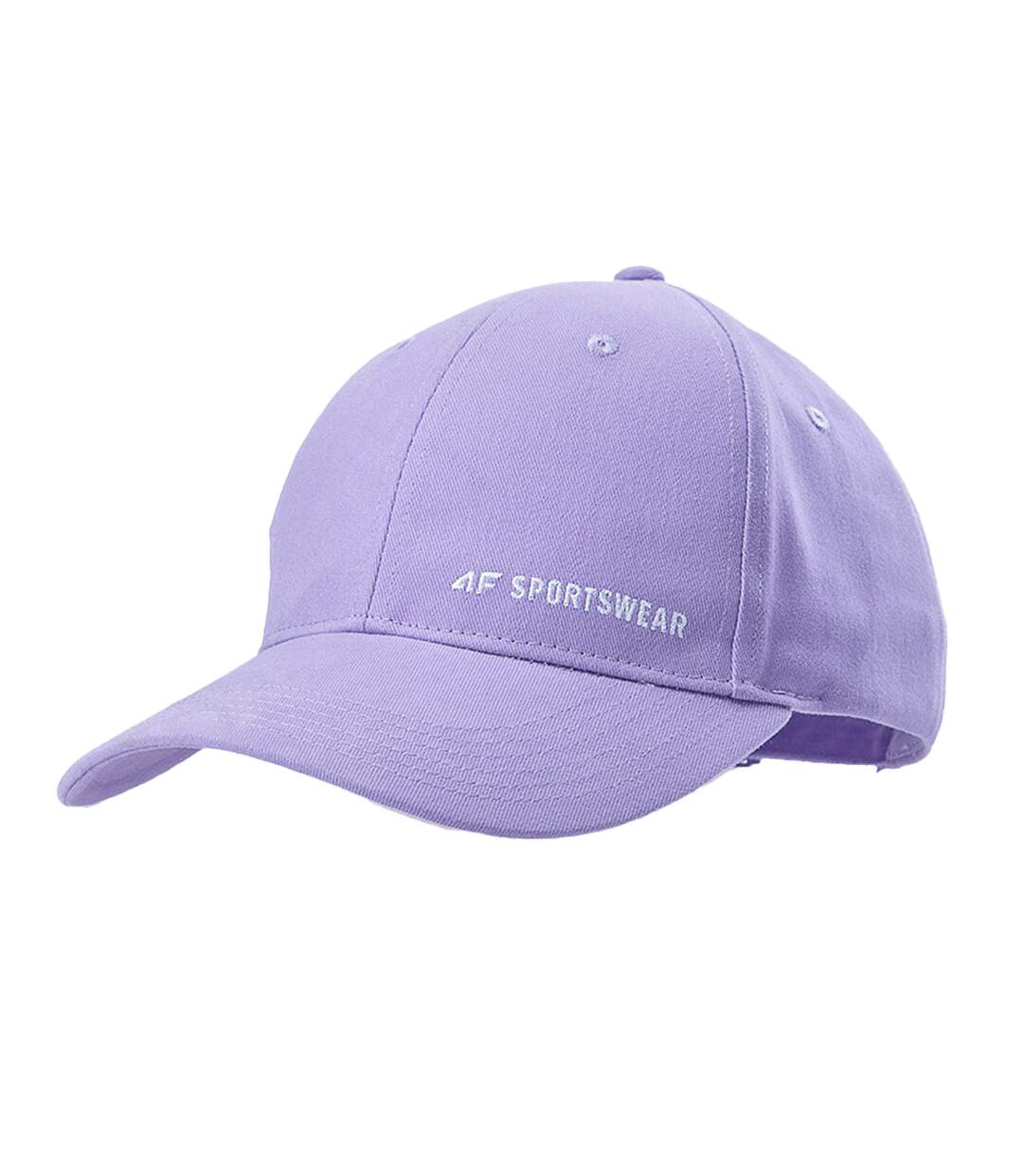 Casquette De Baseball Motif/style Logo Brodé Violet 4F-1
