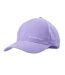 Casquette De Baseball Motif/style Logo Brodé Violet 4F-1