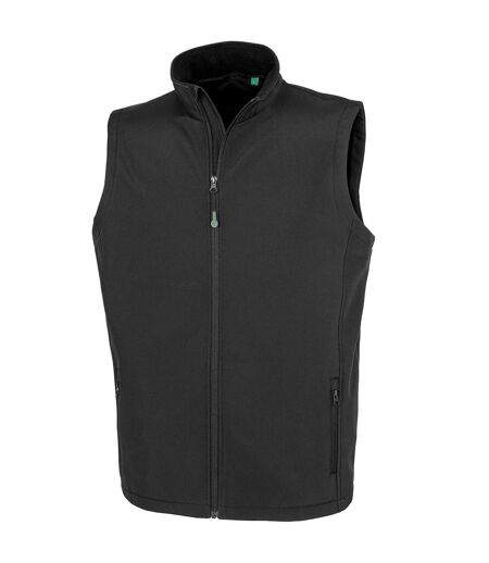 Veste Sans Manches Homme Noir Result Genuine Recycled