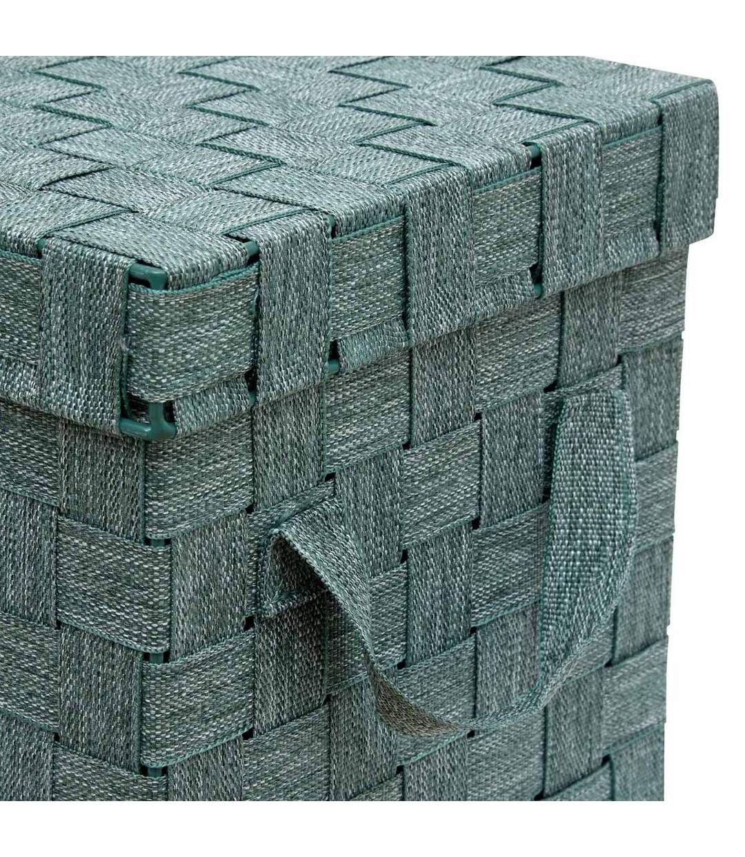 Lot de 2 Boîtes de Rangement Lise 35cm Vert-5