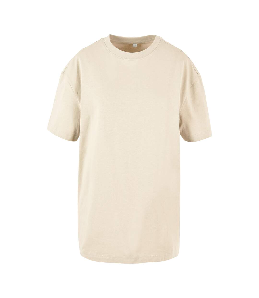 T-shirt Femme Sable Blanc Build Your Brand-2