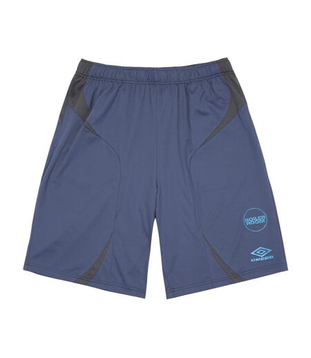 Unisex Adult Boiler Room Football Shorts Blue Umbro